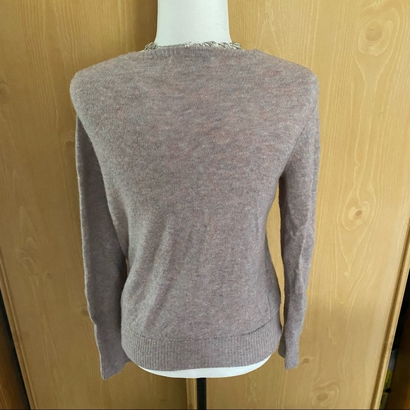 Madewell • Faux Wrap Pullover Sweater - Picture 4 of 6